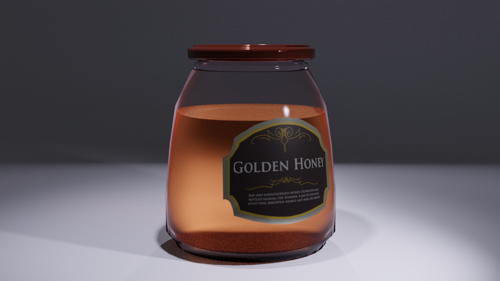 A simple jar of honey preview image